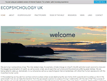 Tablet Screenshot of ecopsychology.org.uk